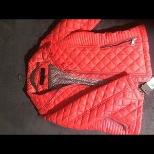 MARC NEW YORK ANDREW MARC CORAL JACKET